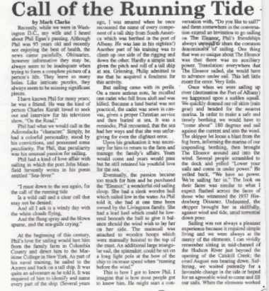 Call of the Running Tide (1)