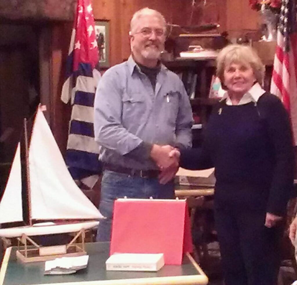 At the Pougkeepsie Yacht Club